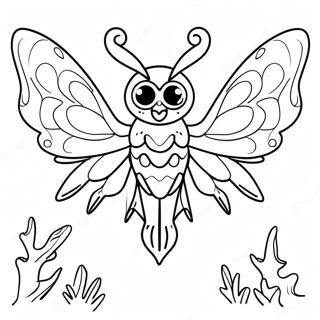 Mothman Coloring Page 46883-39019