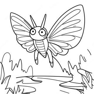 Mothman Coloring Page 46883-39020