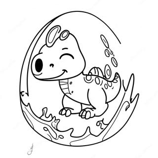 Dino Egg Coloring Page 46943-39068