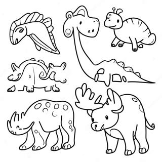 Extinct Animals Coloring Page 46973-39092