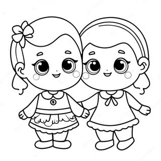 Cute Girls Names Coloring Page 46984-39101