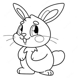 Cream The Rabbit Coloring Page 47003-39116