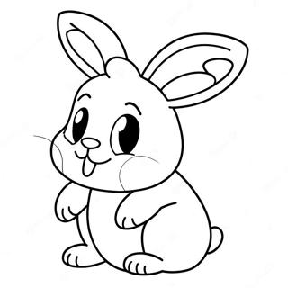 Cute Cream The Rabbit Coloring Page 47004-39121