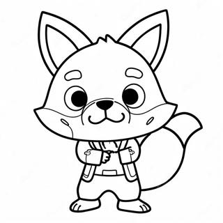 Aggretsuko Coloring Page 47093-39184