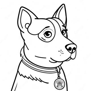 Service Dog Coloring Page 47113-39198