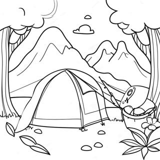 Outdoor Adventure Coloring Page 4711-3788