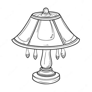 Lamp Coloring Pages