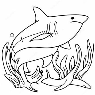 Bull Shark Coloring Page 47153-39230