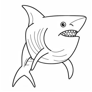 Bull Shark Coloring Page 47153-39232