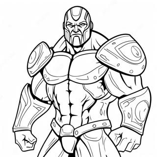 Red Titan Coloring Page 47163-39242