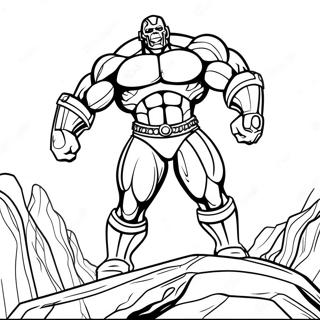 Red Titan Coloring Page 47163-39244