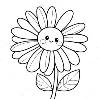 Daisy Flower Coloring Page 471-375