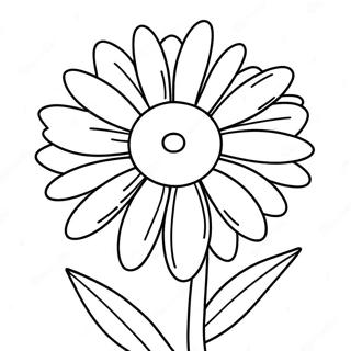 Daisy Flower Coloring Page 471-376