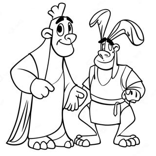 Emperor S New Groove Coloring Page 47213-39275