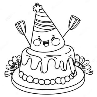 Disney Birthday Coloring Page 47273-39342