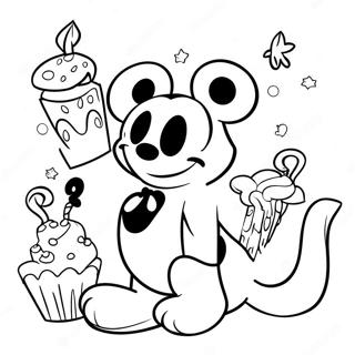 Disney Birthday Coloring Page 47273-39343