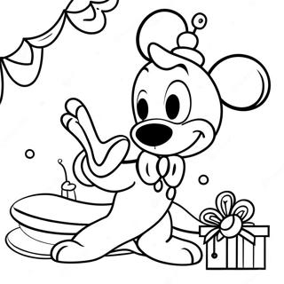 Disney Birthday Coloring Page 47273-39344