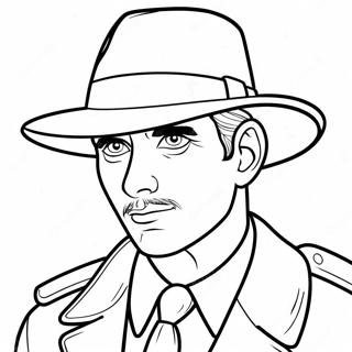 Detective Coloring Page 47283-39334