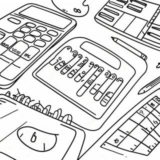 Budgeting Basics Coloring Page 47294-39356