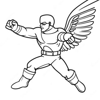 Dynamic Force In Action Coloring Page 47304-39358