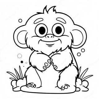 Cute Abominable Coloring Page 47314-39367