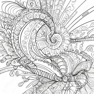 Colorful Infinity Loop Coloring Page 47324-39370