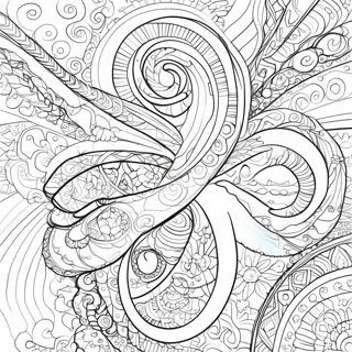 Colorful Infinity Loop Coloring Page 47324-39371