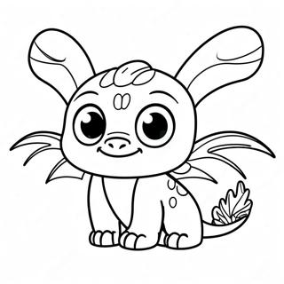 Baby Toothless Coloring Page 47363-39398