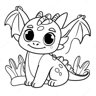 Baby Toothless Coloring Page 47363-39399