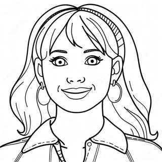 Lizzie Mcguire Coloring Page 47413-39443