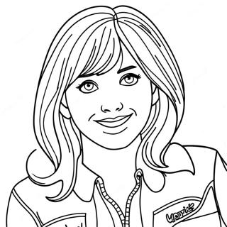 Lizzie Mcguire Coloring Page 47413-39444