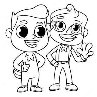 Fairly Odd Parents Coloring Page 4741-3810