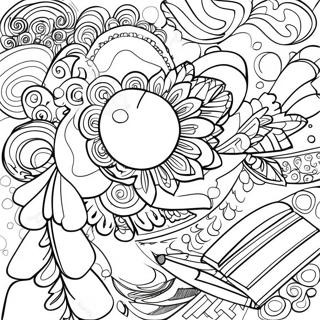 Markers Coloring Page 47443-39463