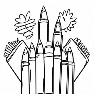 Markers Coloring Page 47443-39464