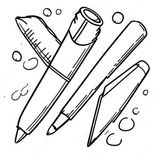 Bright Markers Coloring Page 47444-39472