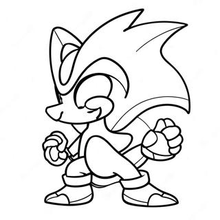 Espio Coloring Pages