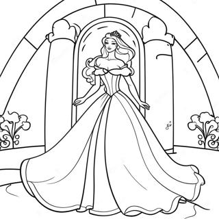 Elegant Princess In A Tower Coloring Page 47565-39557