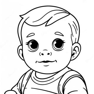 Baby Boy Coloring Page 47594-39596