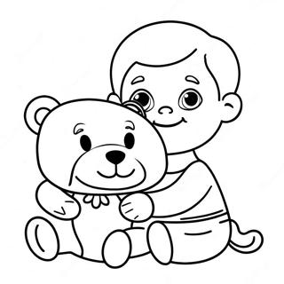 Baby Boy Coloring Pages