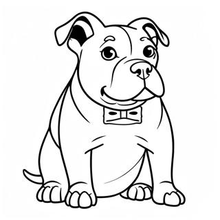 American Bully Coloring Page 47604-39588