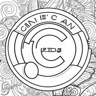 Cincinnati Reds Coloring Pages