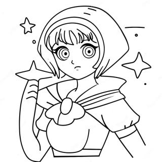 Sailor Saturn Coloring Page 47674-39640