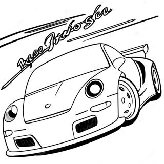 Need For Speed Coloring Pages