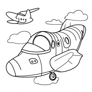 Jay Jay The Jet Plane Coloring Page 47704-39662