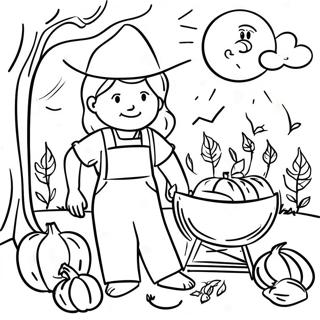 Harvest Coloring Page 4771-3835