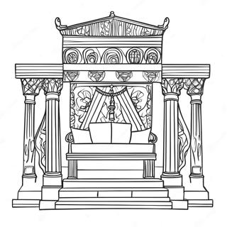 Solomon S Temple Furniture Coloring Page 47724-39684