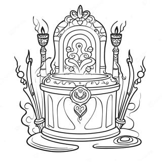 Golden Altar Of Incense Coloring Page 47725-39687