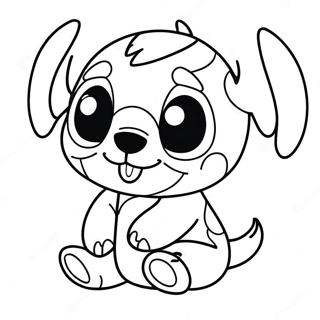 Cute Baby Stitch Coloring Page 47744-39695