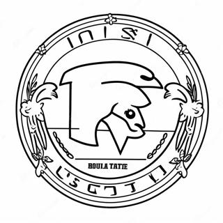 Iowa State Logo Coloring Page 47774-39723