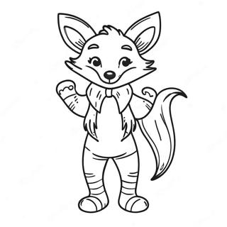 Fox In Socks Coloring Page 47804-39746